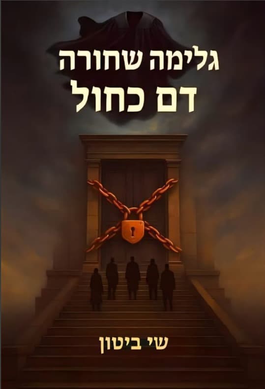 גלימה שחורה דם כחול
