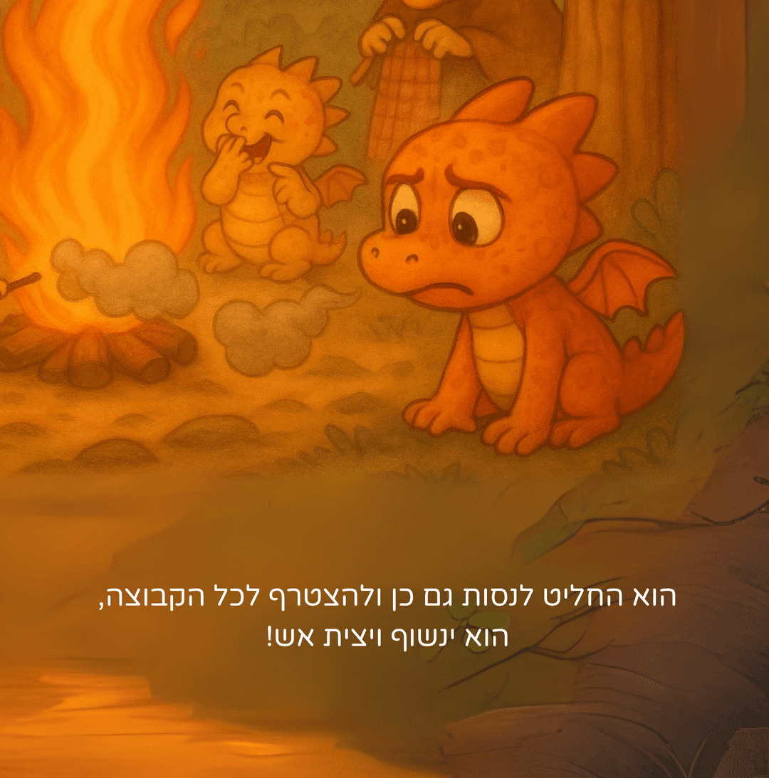 הדרקון שלא הצליח לנשוף אש