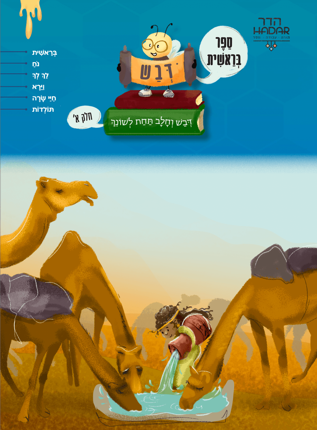 דבש ספר בראשית: חלק א׳