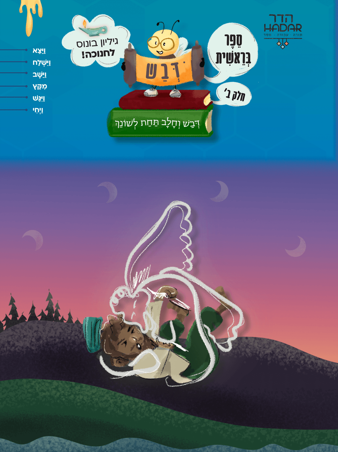 דבש ספר בראשית: חלק ב׳