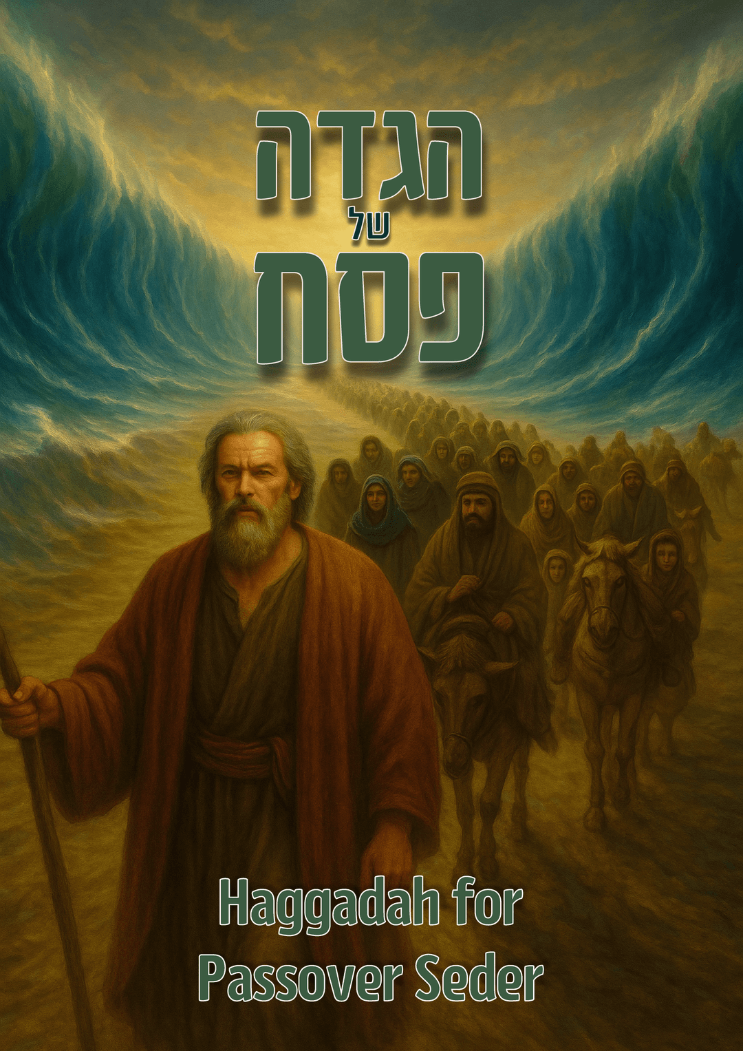 הגדה של פסח דו לשונית עברית אנגלית
