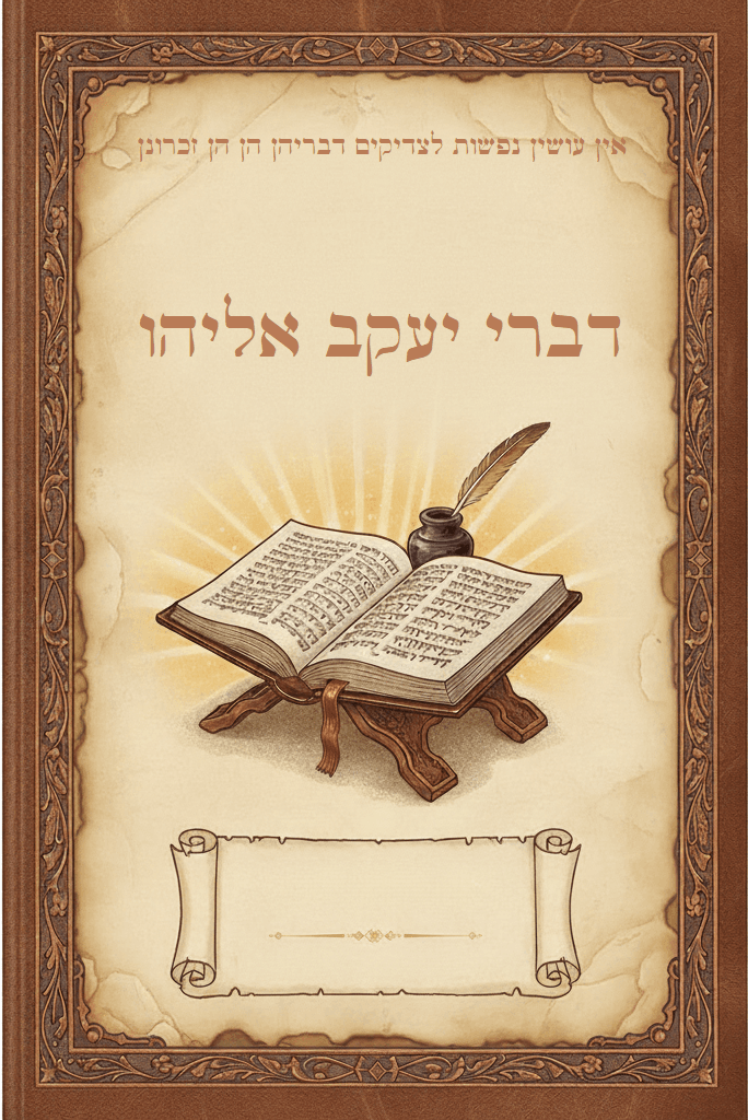 דברי יעקב אליהו
