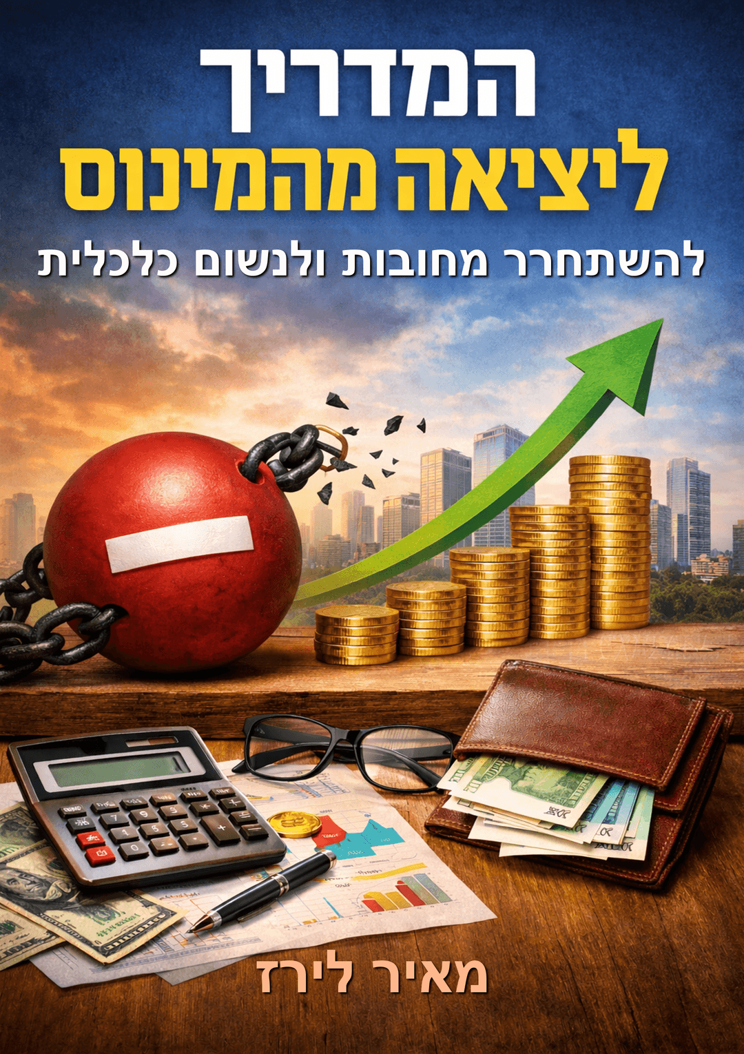 המדריך ליציאה מהמינוס: להשתחרר מחובות ולנשום כלכלית