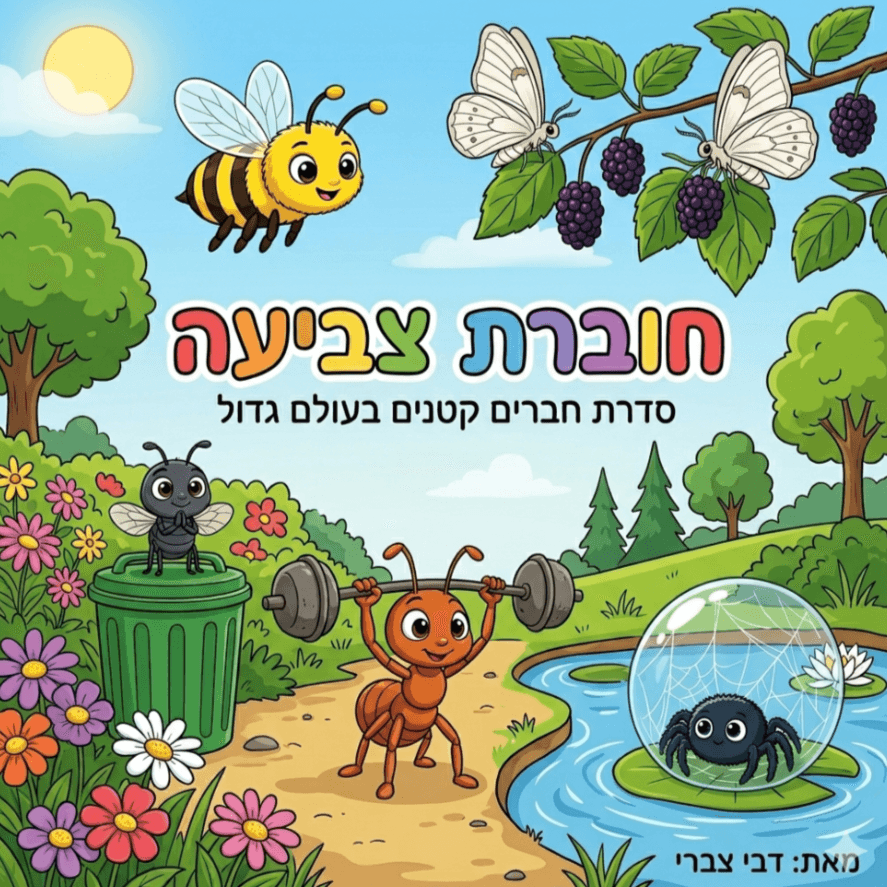 חוברת צביעה - חברים קטנים בעולם גדול