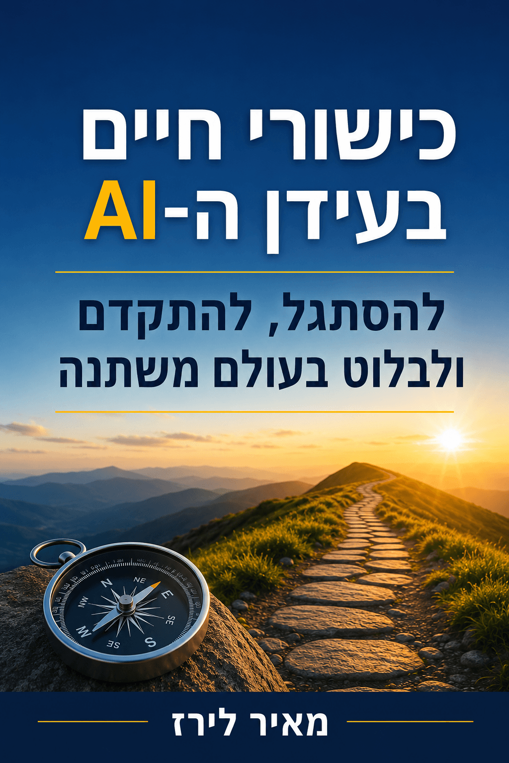 כישורי חיים בעידן ה-AI: להסתגל, להתקדם ולבלוט בעולם משתנה