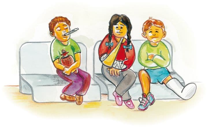 הילד שאהב ללכת למרפאה