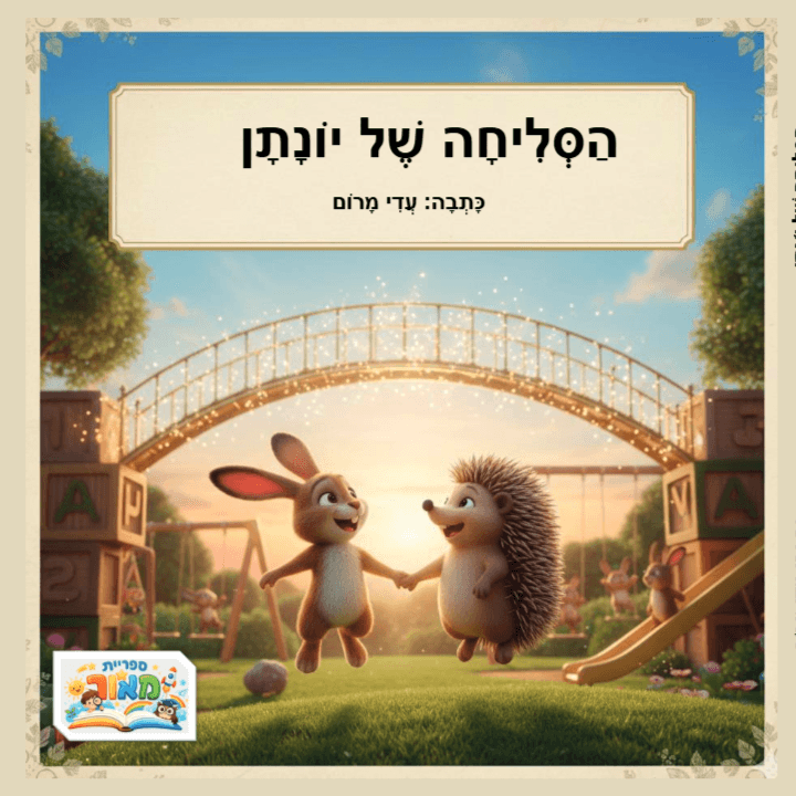 הַסְּלִיחָה שֶׁל יוֹנָתָן – סִיפּוּר עַל הַכֹּחַ שֶׁל מִלִּים וּמַעֲשִׂים