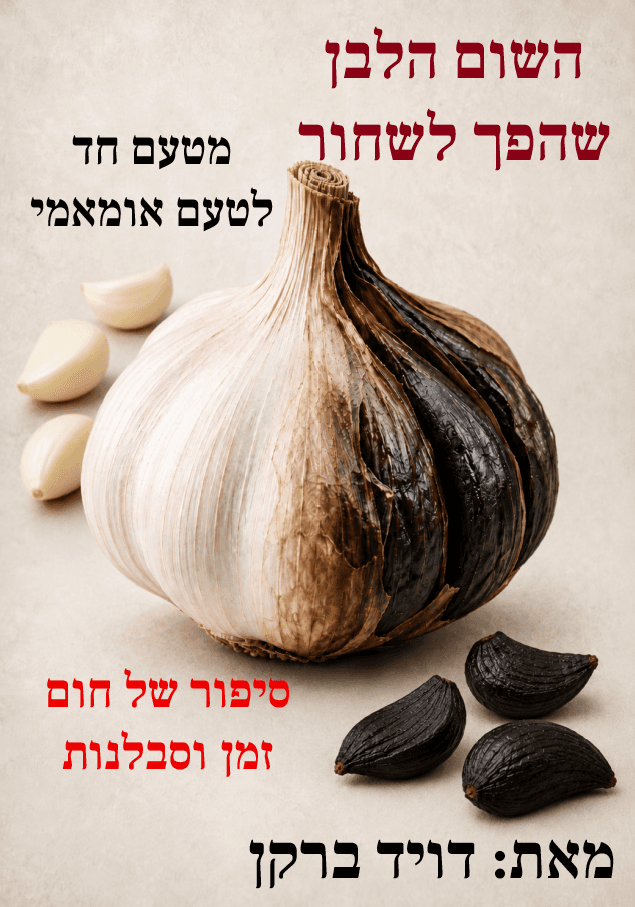 השום הלבן שהפך לשחור, מאת: דויד ברקן.