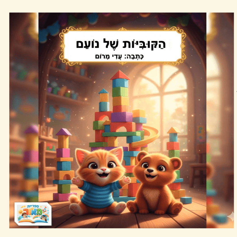 הַקּוּבִּיּוֹת שֶׁל נוֹעַם - מַסָּע מְרַגֵּשׁ עַל חֲבֵרוּת וְשִׁיתּוּף פְּעוּלָּה