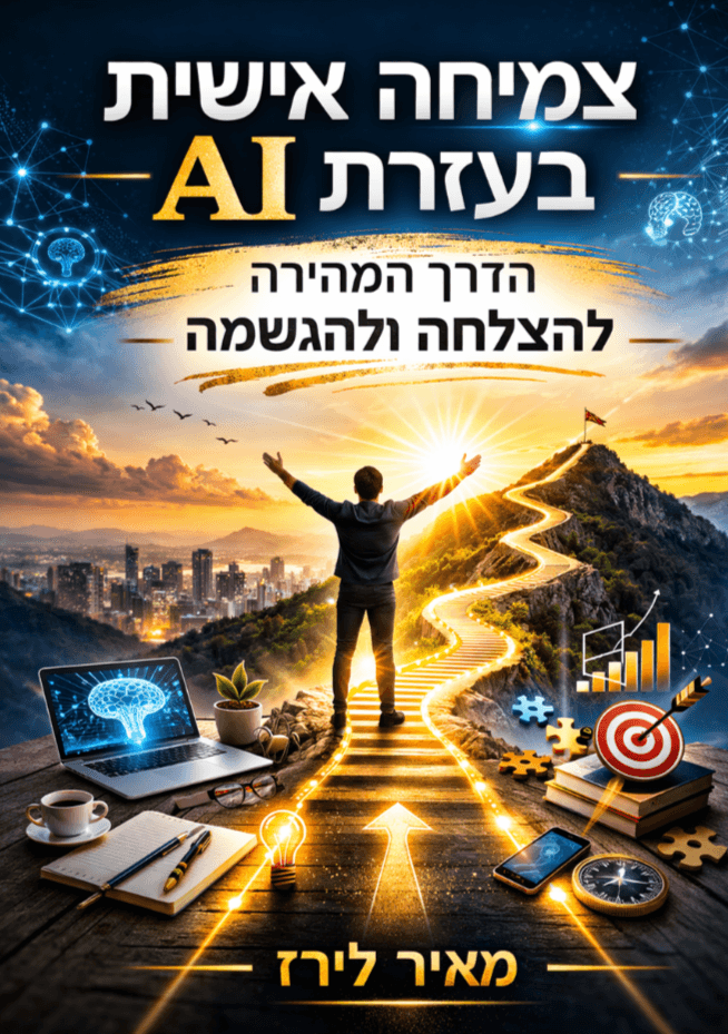 צמיחה אישית בעזרת AI: הדרך המהירה להצלחה ולהגשמה