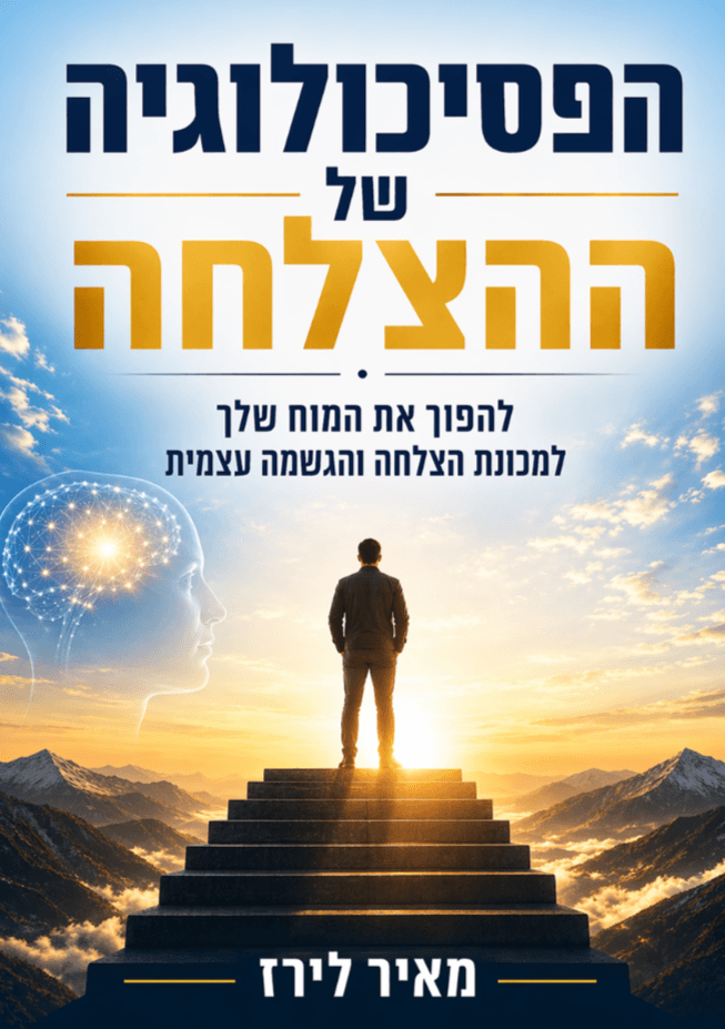הפסיכולוגיה של ההצלחה: להפוך את המוח שלך למכונת הצלחה והגשמה עצמית